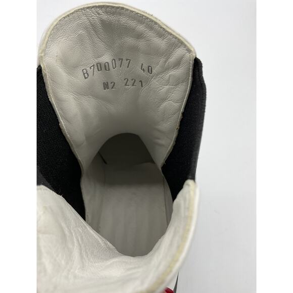 Alexander Mcqueen 'Rave' White Leather Chelsea Boot Size 10 - Picture 6 of 6